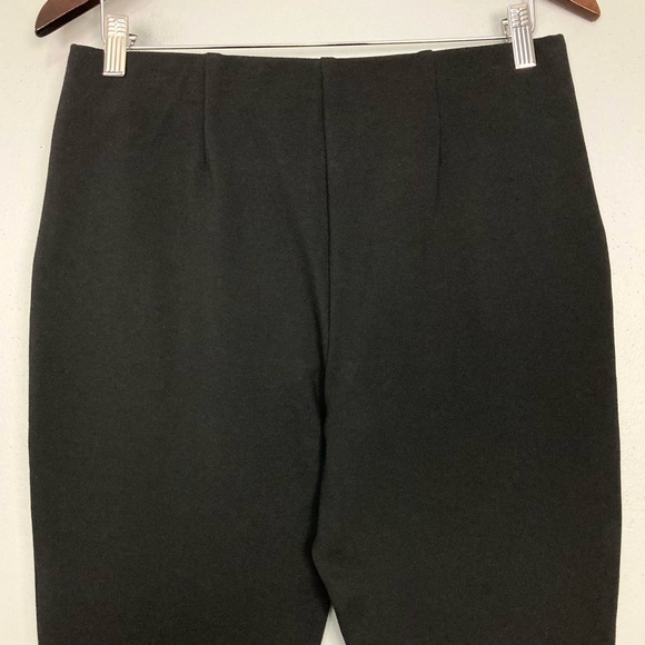 Chico’s Juliet Slim Ankle Pants Women’s Size 8 Stretch Ponte Knit Pull On Black - Picture 6 of 9
